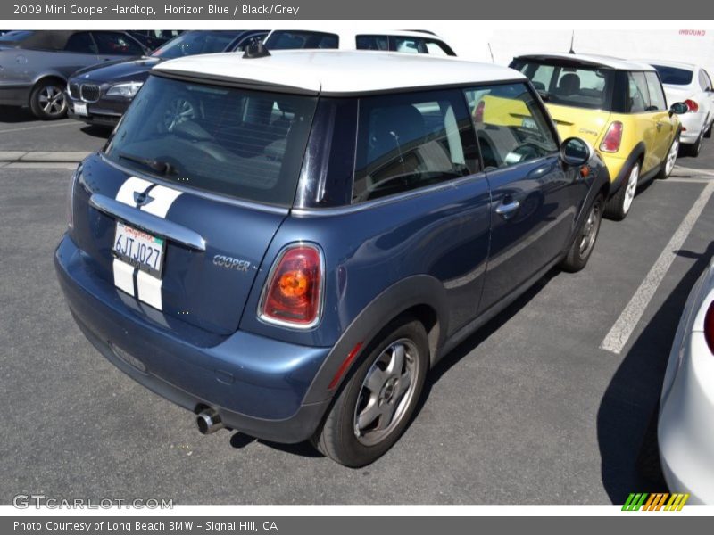 Horizon Blue / Black/Grey 2009 Mini Cooper Hardtop