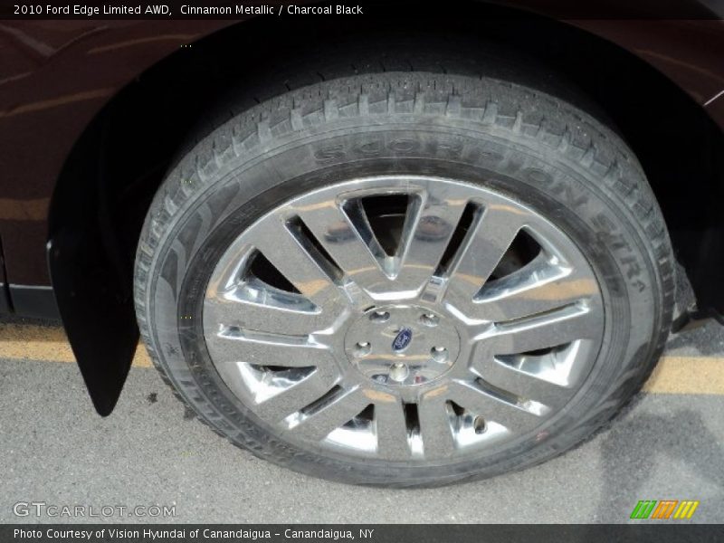 Cinnamon Metallic / Charcoal Black 2010 Ford Edge Limited AWD
