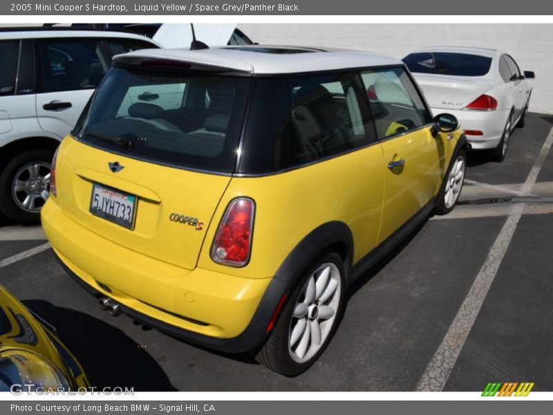 Liquid Yellow / Space Grey/Panther Black 2005 Mini Cooper S Hardtop