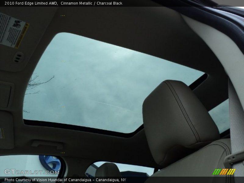 Cinnamon Metallic / Charcoal Black 2010 Ford Edge Limited AWD