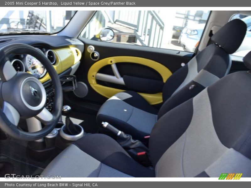 Liquid Yellow / Space Grey/Panther Black 2005 Mini Cooper S Hardtop