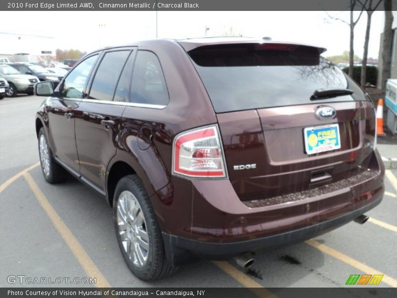 Cinnamon Metallic / Charcoal Black 2010 Ford Edge Limited AWD