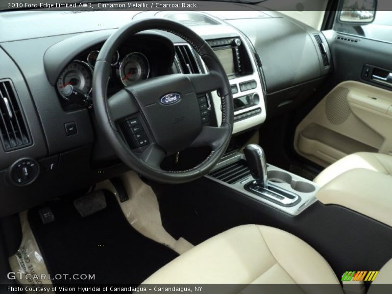 Cinnamon Metallic / Charcoal Black 2010 Ford Edge Limited AWD