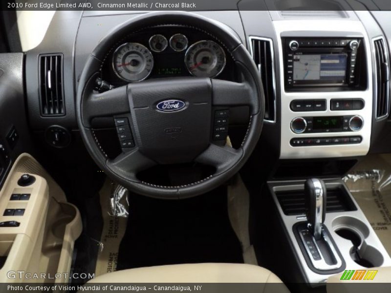 Cinnamon Metallic / Charcoal Black 2010 Ford Edge Limited AWD