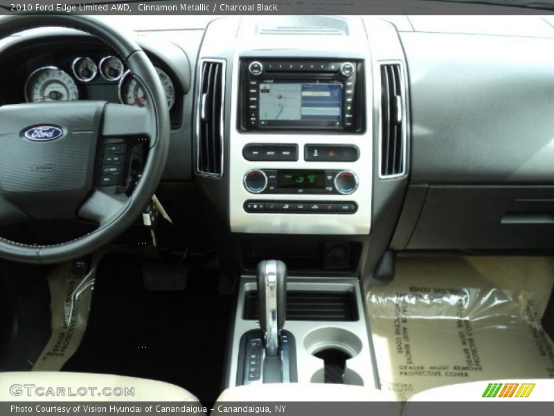 Cinnamon Metallic / Charcoal Black 2010 Ford Edge Limited AWD