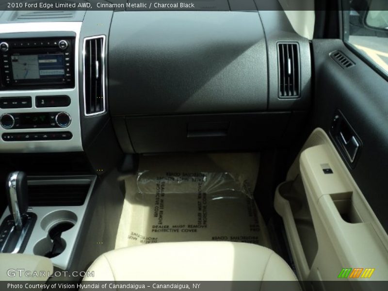 Cinnamon Metallic / Charcoal Black 2010 Ford Edge Limited AWD
