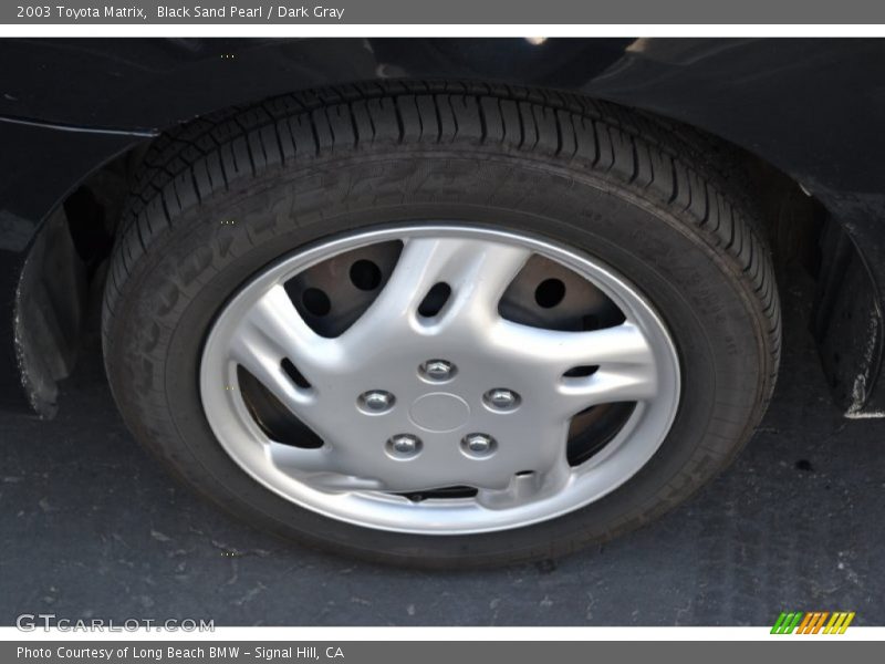 Black Sand Pearl / Dark Gray 2003 Toyota Matrix