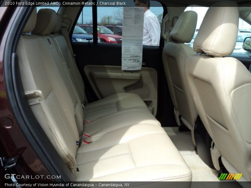 Cinnamon Metallic / Charcoal Black 2010 Ford Edge Limited AWD