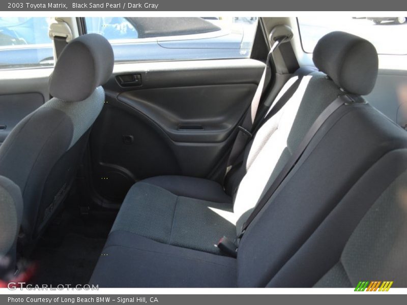 Black Sand Pearl / Dark Gray 2003 Toyota Matrix