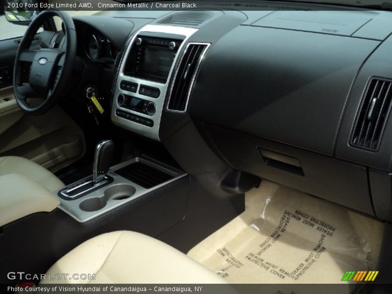 Cinnamon Metallic / Charcoal Black 2010 Ford Edge Limited AWD