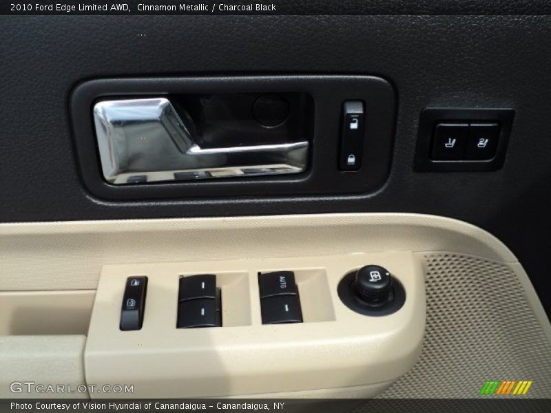 Cinnamon Metallic / Charcoal Black 2010 Ford Edge Limited AWD