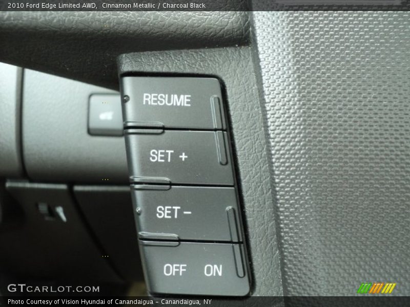 Cinnamon Metallic / Charcoal Black 2010 Ford Edge Limited AWD