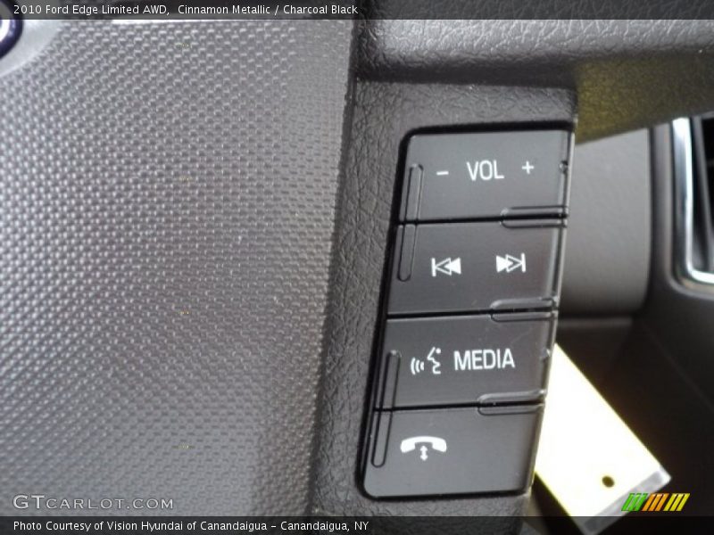 Cinnamon Metallic / Charcoal Black 2010 Ford Edge Limited AWD