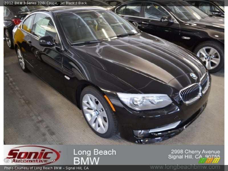 Jet Black / Black 2012 BMW 3 Series 328i Coupe
