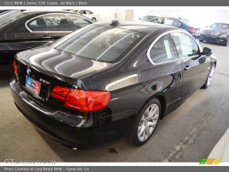 Jet Black / Black 2012 BMW 3 Series 328i Coupe