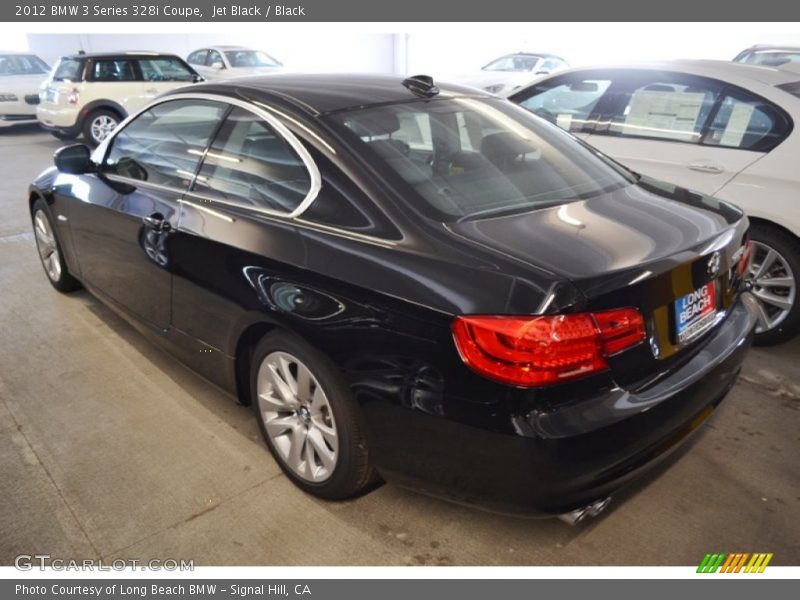 Jet Black / Black 2012 BMW 3 Series 328i Coupe