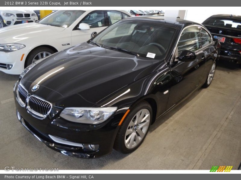 Jet Black / Black 2012 BMW 3 Series 328i Coupe