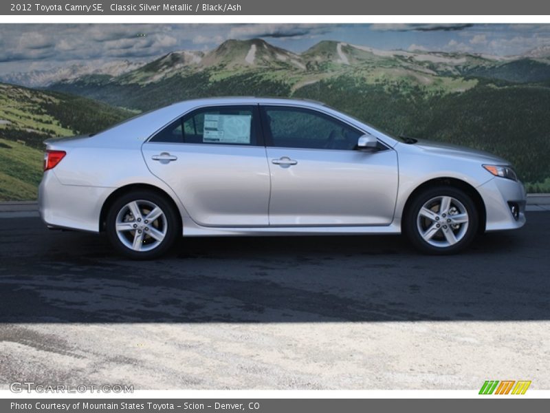 Classic Silver Metallic / Black/Ash 2012 Toyota Camry SE