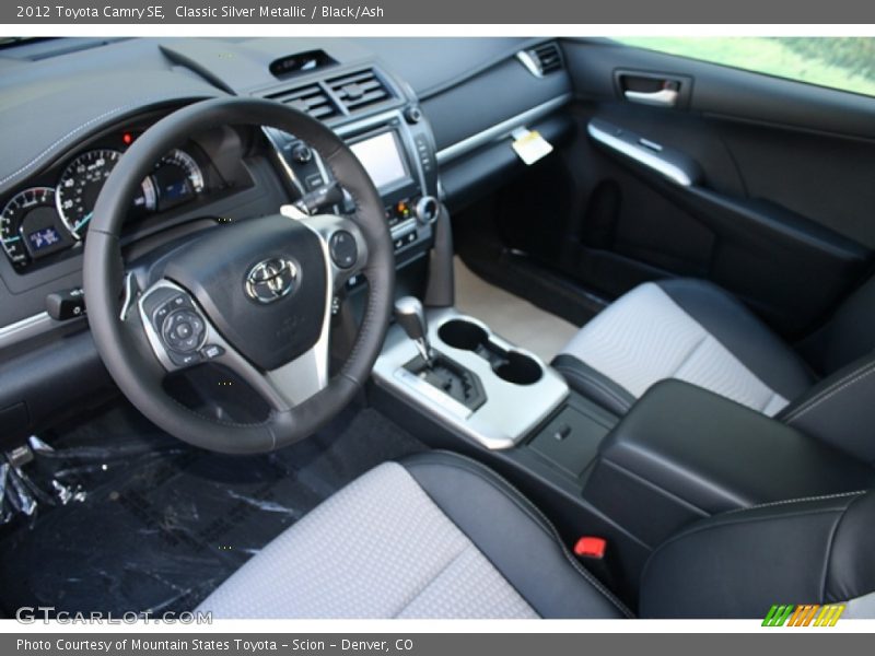 Classic Silver Metallic / Black/Ash 2012 Toyota Camry SE