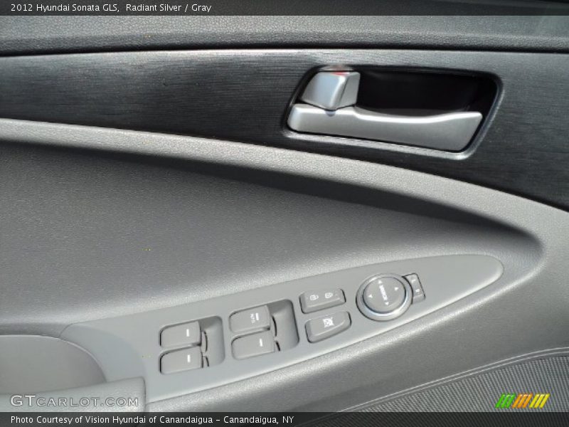 Radiant Silver / Gray 2012 Hyundai Sonata GLS
