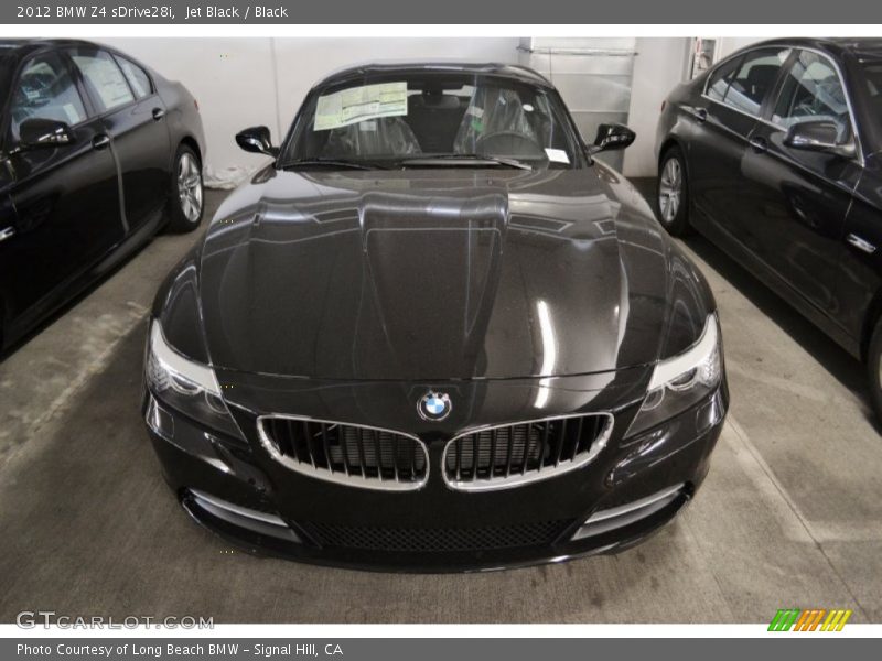 Jet Black / Black 2012 BMW Z4 sDrive28i