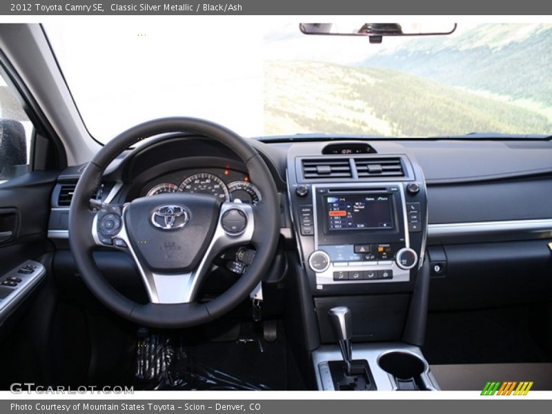 Classic Silver Metallic / Black/Ash 2012 Toyota Camry SE