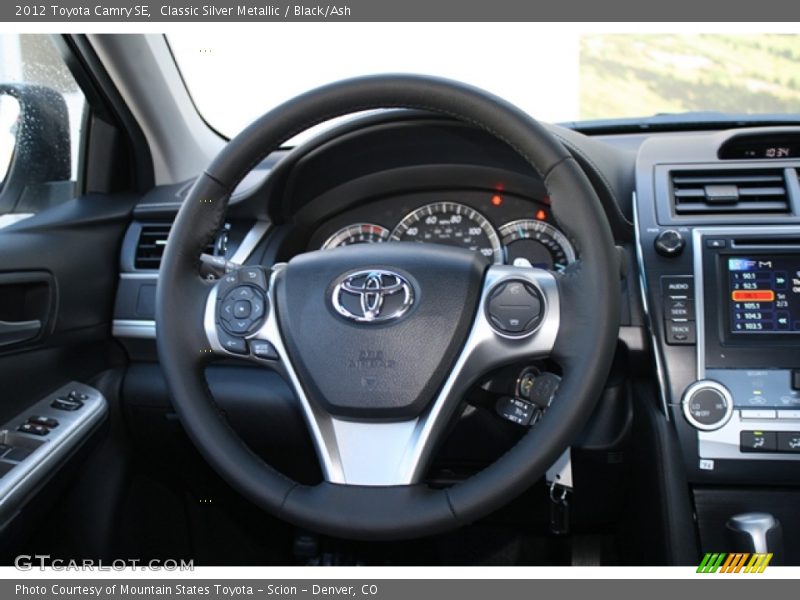 Classic Silver Metallic / Black/Ash 2012 Toyota Camry SE