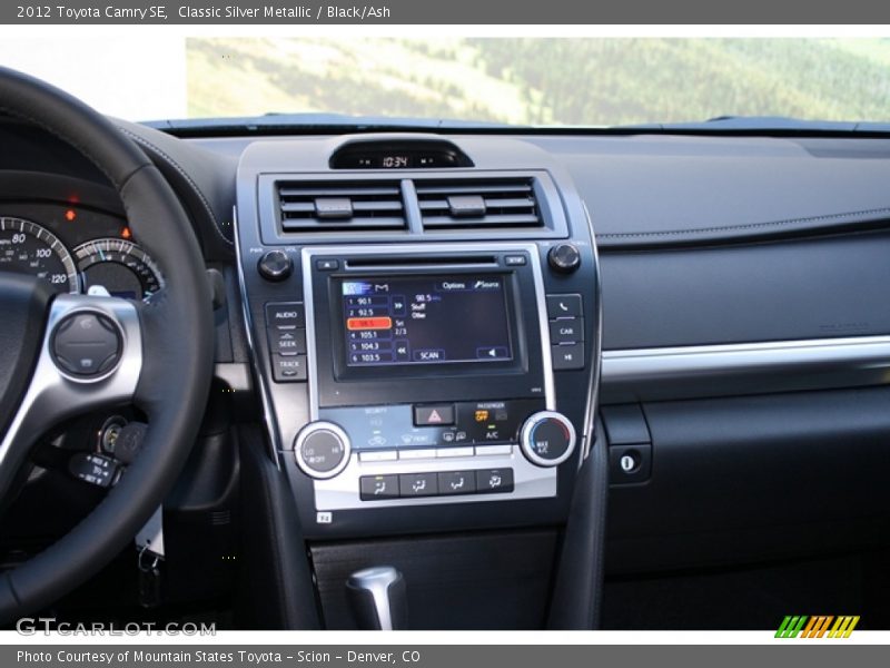 Classic Silver Metallic / Black/Ash 2012 Toyota Camry SE