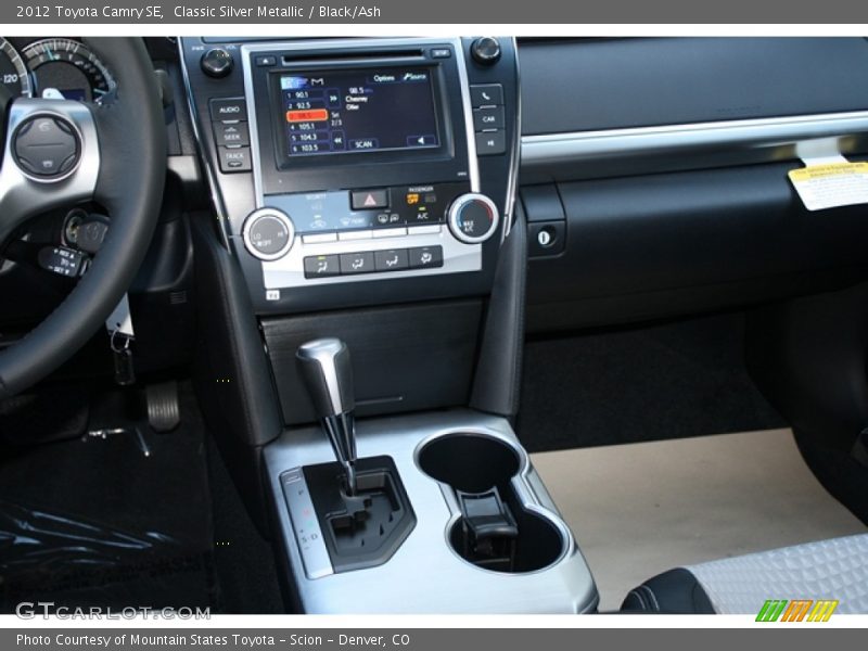 Classic Silver Metallic / Black/Ash 2012 Toyota Camry SE