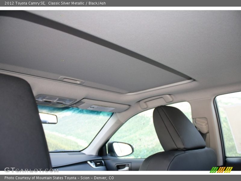 Classic Silver Metallic / Black/Ash 2012 Toyota Camry SE