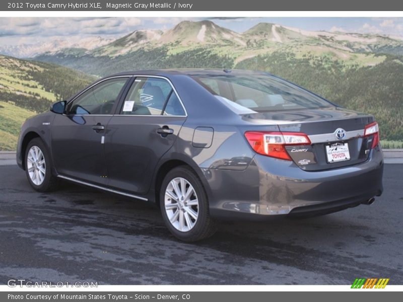 Magnetic Gray Metallic / Ivory 2012 Toyota Camry Hybrid XLE