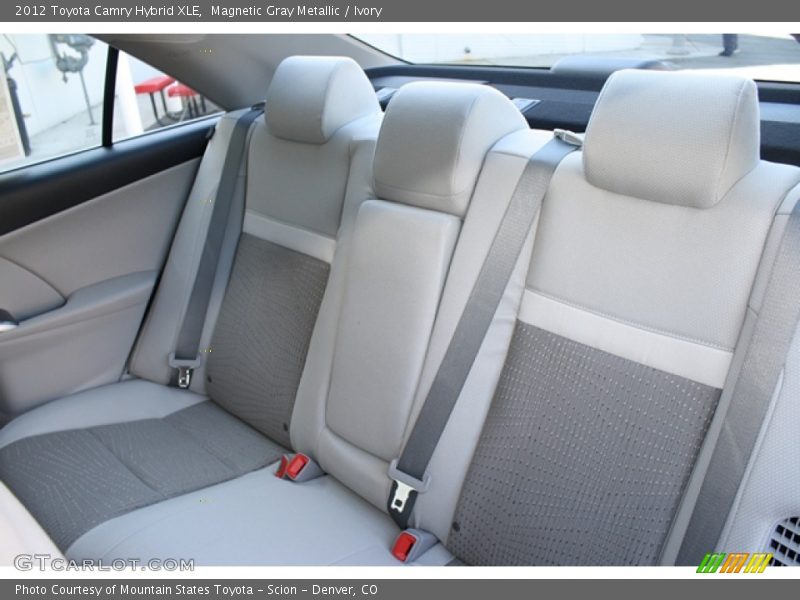 Magnetic Gray Metallic / Ivory 2012 Toyota Camry Hybrid XLE
