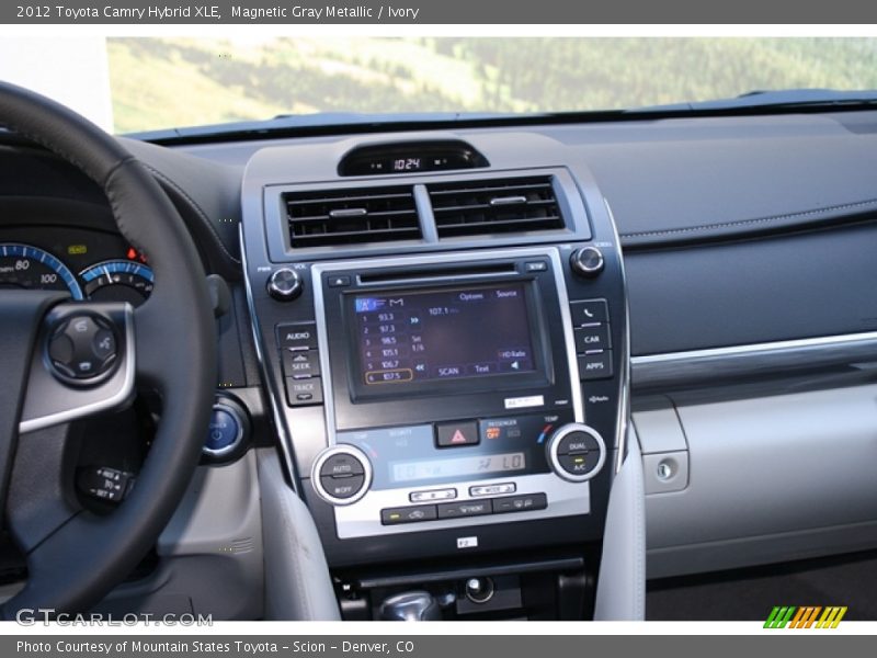 Magnetic Gray Metallic / Ivory 2012 Toyota Camry Hybrid XLE