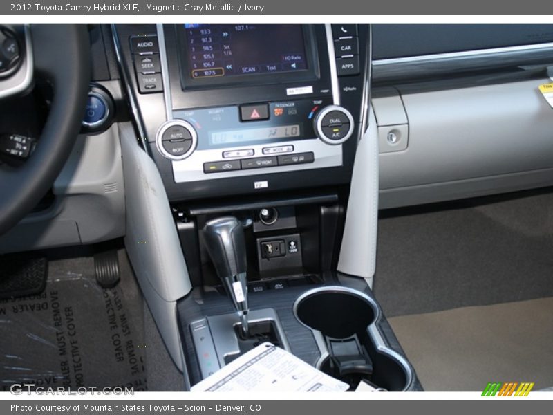 Magnetic Gray Metallic / Ivory 2012 Toyota Camry Hybrid XLE