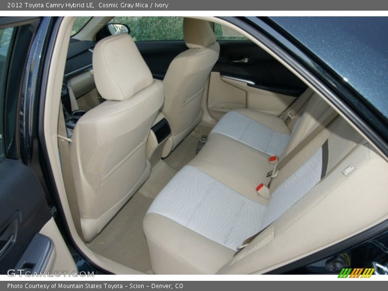 Cosmic Gray Mica / Ivory 2012 Toyota Camry Hybrid LE