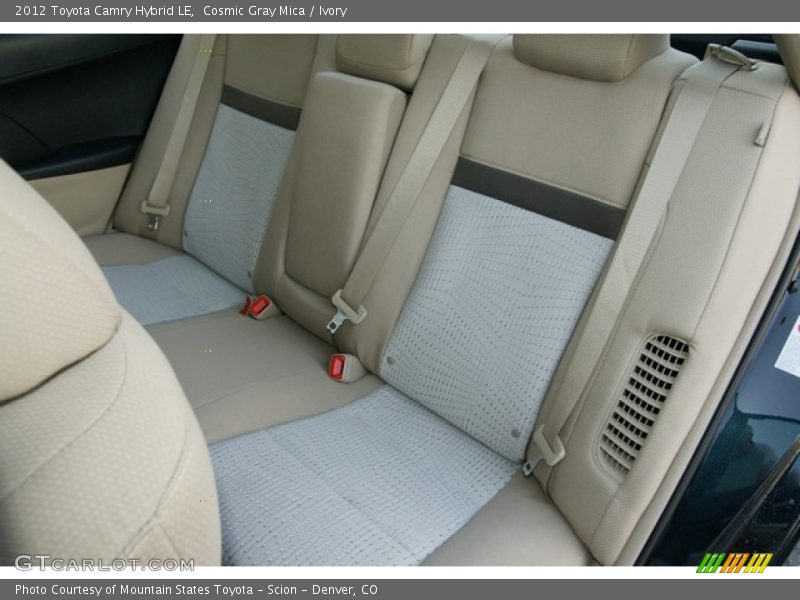 Cosmic Gray Mica / Ivory 2012 Toyota Camry Hybrid LE