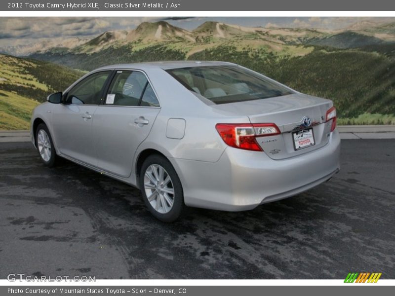 Classic Silver Metallic / Ash 2012 Toyota Camry Hybrid XLE