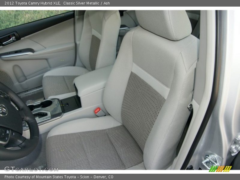 Classic Silver Metallic / Ash 2012 Toyota Camry Hybrid XLE