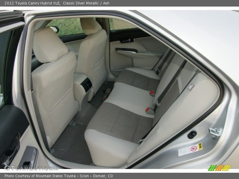 Classic Silver Metallic / Ash 2012 Toyota Camry Hybrid XLE