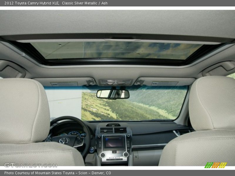 Classic Silver Metallic / Ash 2012 Toyota Camry Hybrid XLE