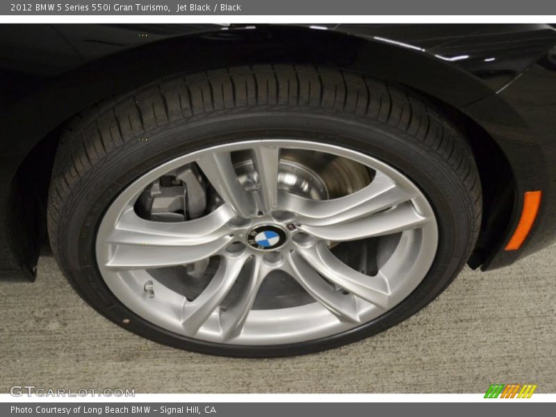 Jet Black / Black 2012 BMW 5 Series 550i Gran Turismo