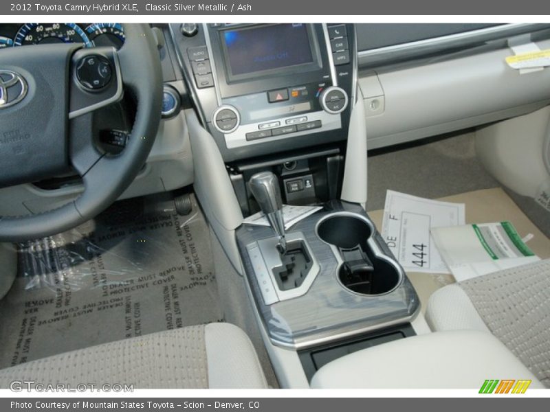 Classic Silver Metallic / Ash 2012 Toyota Camry Hybrid XLE