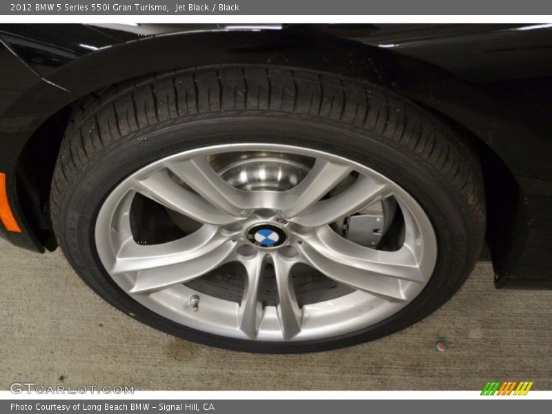 Jet Black / Black 2012 BMW 5 Series 550i Gran Turismo