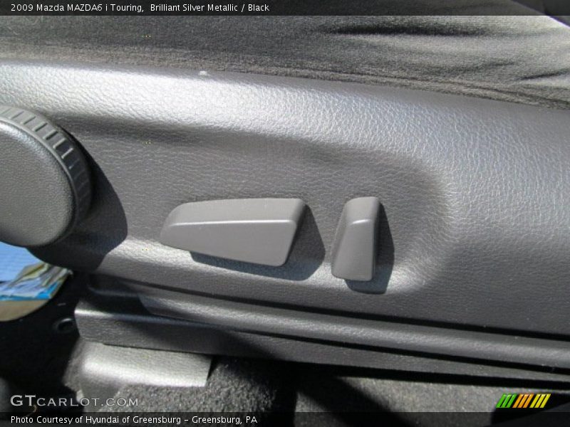 Brilliant Silver Metallic / Black 2009 Mazda MAZDA6 i Touring