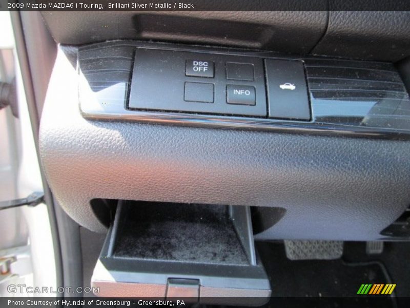 Brilliant Silver Metallic / Black 2009 Mazda MAZDA6 i Touring