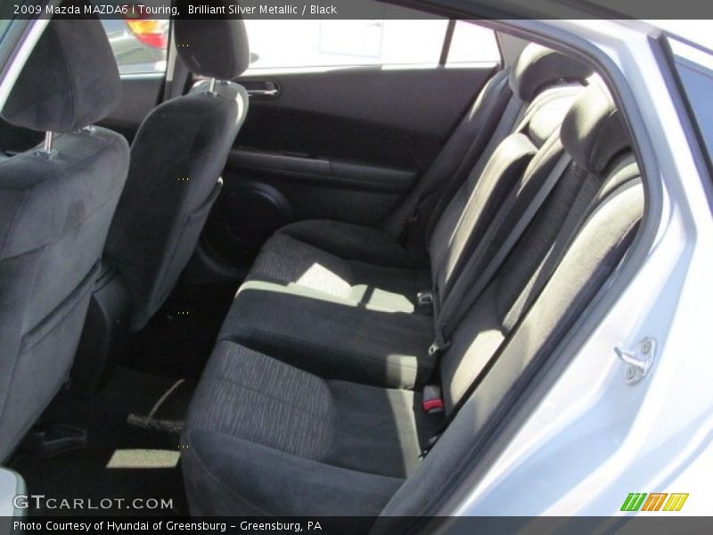 Brilliant Silver Metallic / Black 2009 Mazda MAZDA6 i Touring