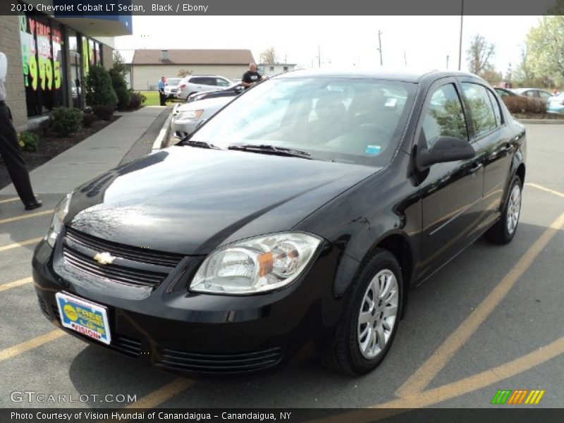 Black / Ebony 2010 Chevrolet Cobalt LT Sedan
