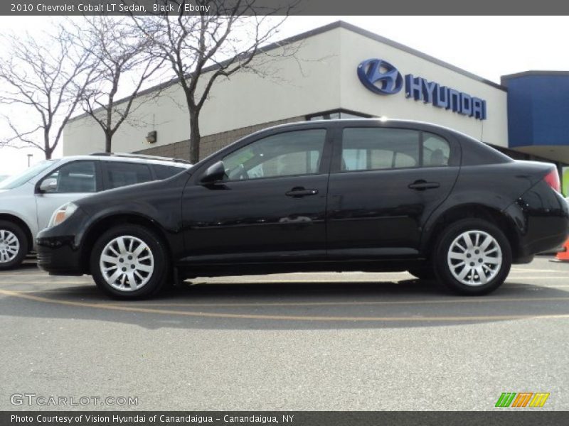 Black / Ebony 2010 Chevrolet Cobalt LT Sedan