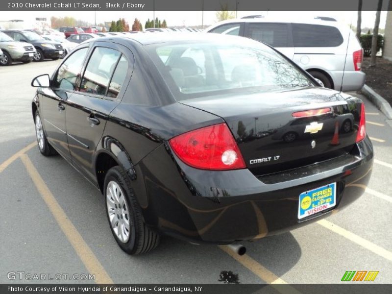Black / Ebony 2010 Chevrolet Cobalt LT Sedan