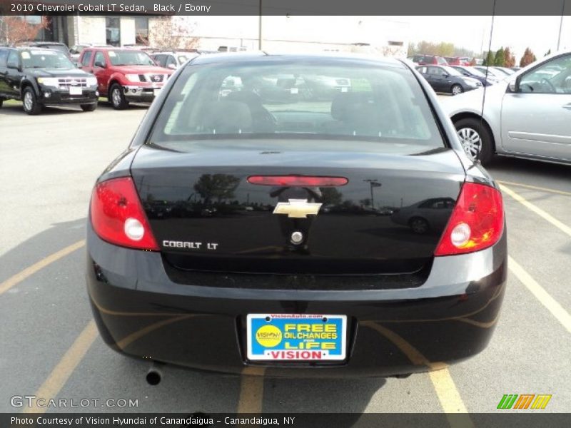Black / Ebony 2010 Chevrolet Cobalt LT Sedan